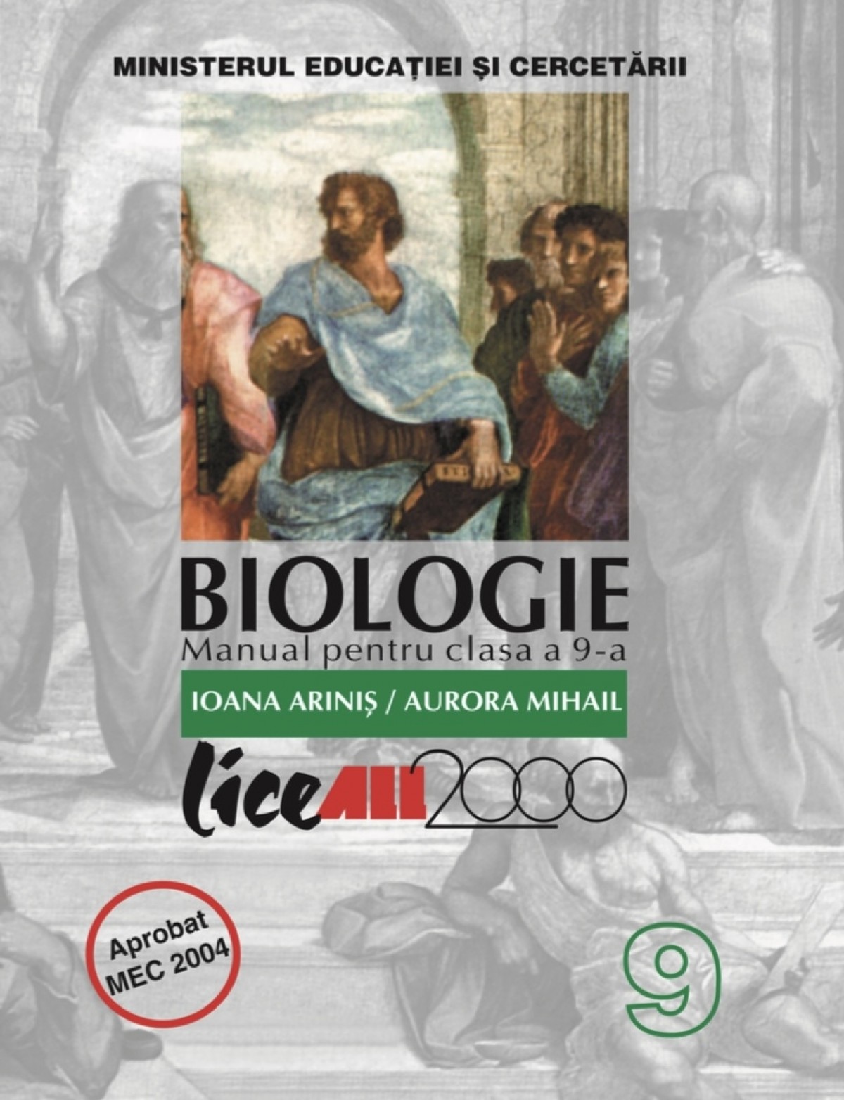 Biologie. Manual pentru clasa a IX-a