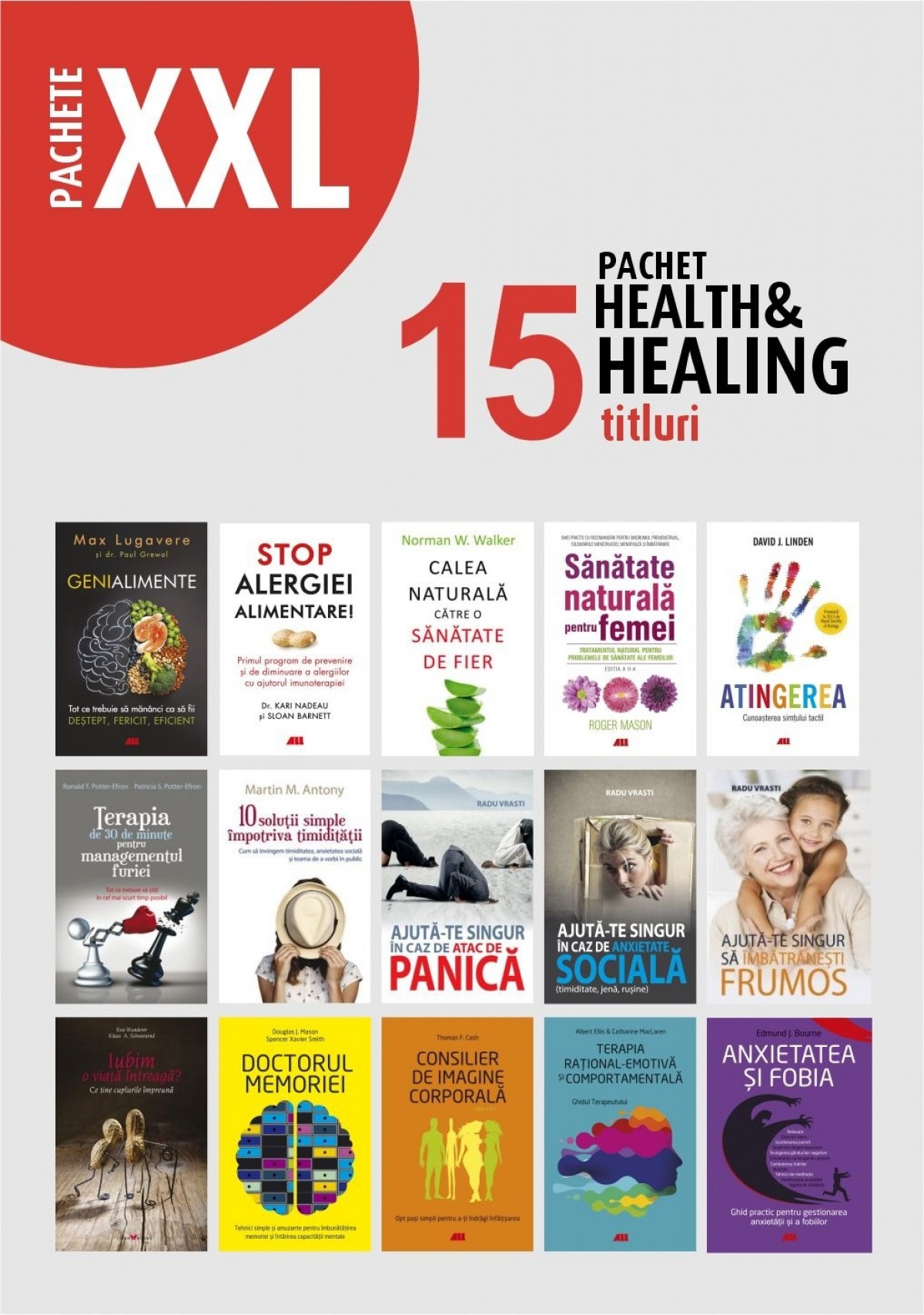 Pachet XXL Health & Healing. 15 titluri