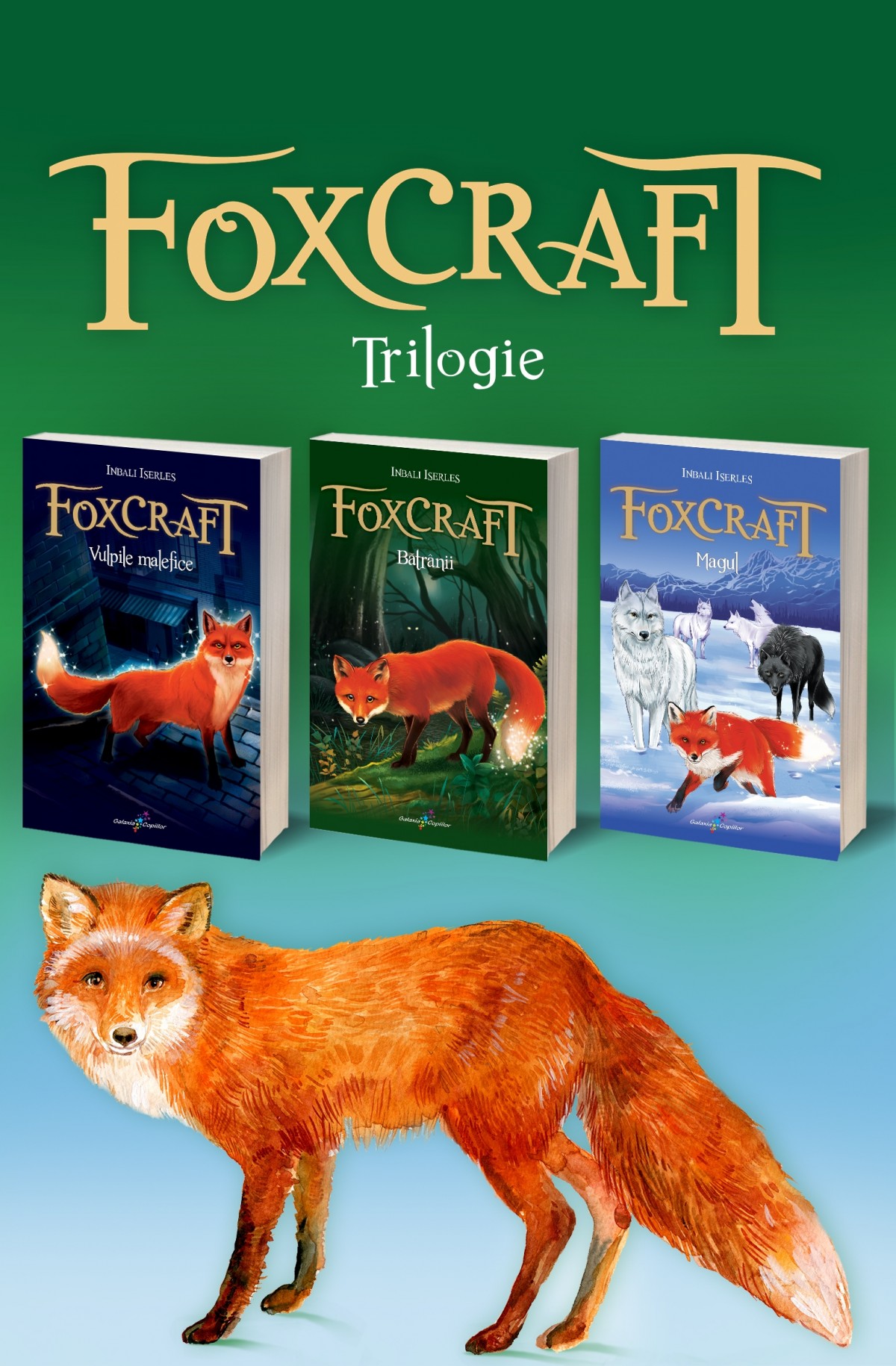 Pachet Foxcraft – trilogie Fantasy