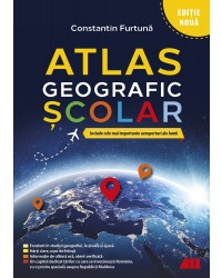 Atlas geografic școlar (ediţie nouă – 2024) 