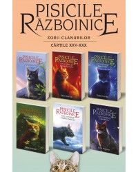 Pachet cărțile 25-30. Pisicile Războinice – Seria V