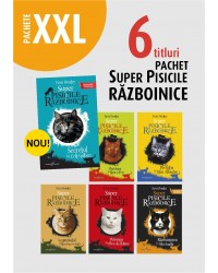 Pachet XXL Super Pisicile Războinice. 6 titluri