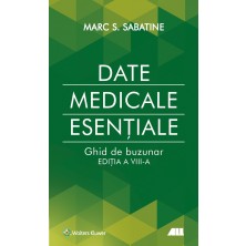 DATE MEDICALE ESENŢIALE. Ghid de buzunar (ediția a VIII-a)