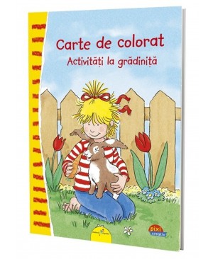 PIXI CREATIV. Carte de colorat: Activități la grădiniță