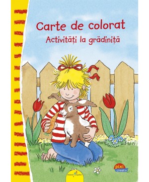 PIXI CREATIV. Carte de colorat: Activități la grădiniță