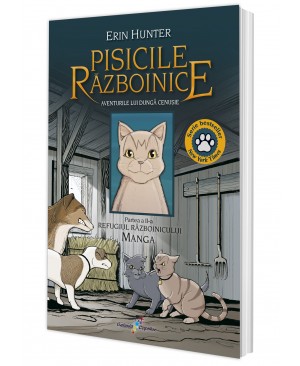 Vol. 2 Manga Pisicile Războinice. Aventurile lui Dungă Cenușie – Refugiul Războinicului